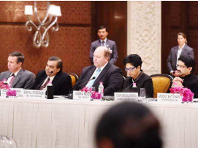 Business leaders at the India-US Business Summit