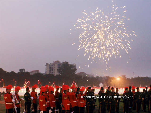 Beating the retreat ceremony