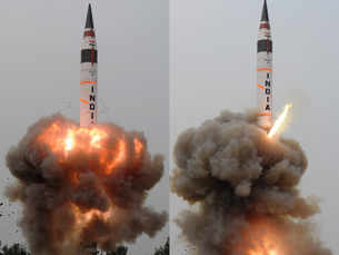 Agni-V missile's maiden canister-based trial successful