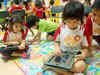 Using smartphones to pacify kids may harm their development