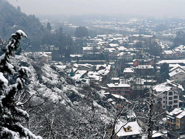 Snow-covered Kashmir