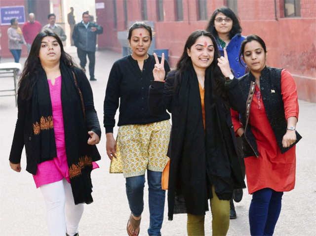 Nupur Sharma castes her vote