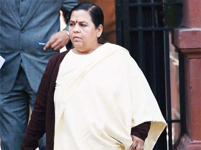 Union Water Resources Minister Uma Bharti