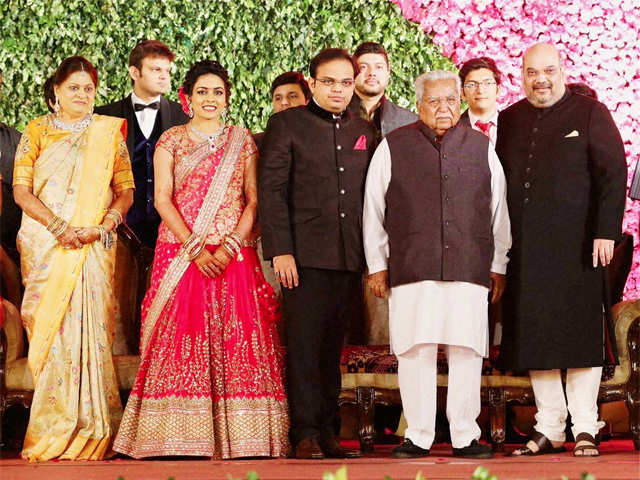 Wedding reception of Amit Shah's son