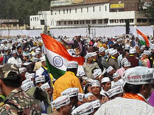 Arvind Kejriwal takes oath as Delhi CM: Must-see images