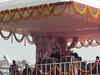 Arvind Kejriwal takes oath as the eighth Chief Minister of Delhi at Ramlila Maidan