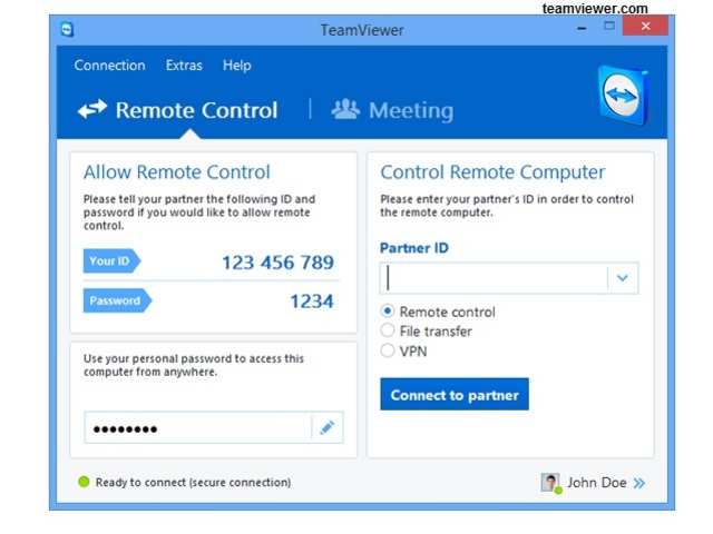 How much data does teamviewer user