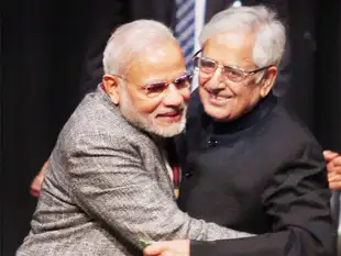 In all, 13 MLAs including Sayeed from the PDP and 12 MLAs from BJP and Peoples Conference combine were sworn-in as ministers. In all, 13 MLAs including Sayeed from the PDP and 12 MLAs from BJP and Peoples Conference combine were sworn-in as ministers.