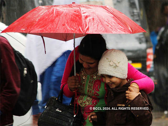 Intensity of rain recorded high