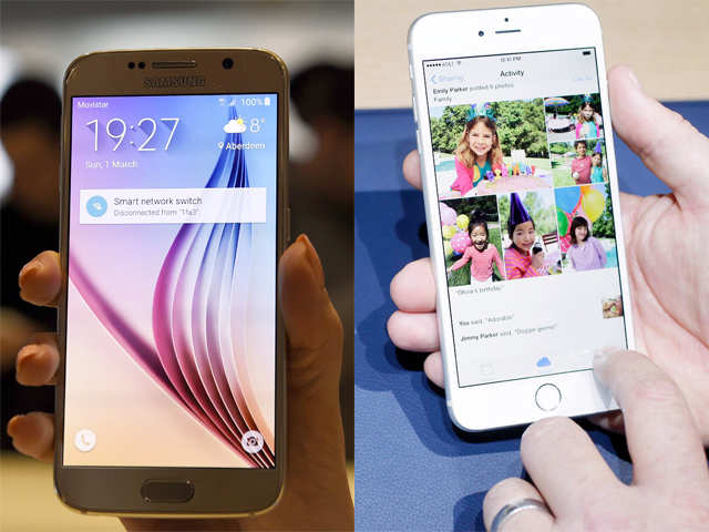 Galaxy S6/S6 Edge versus iPhone 6/6 Plus