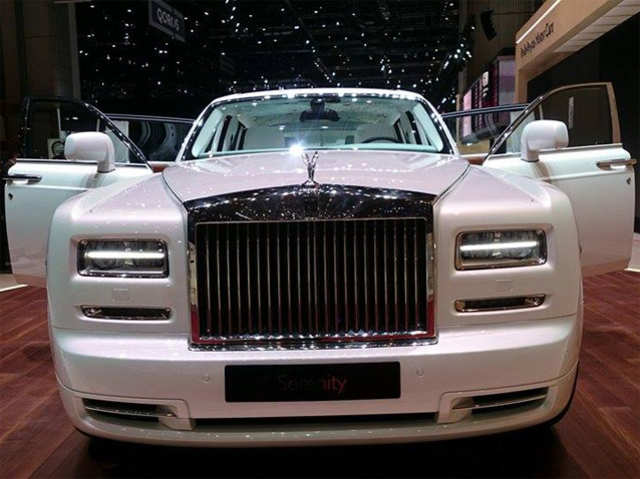 Fully customised Rolls Royce