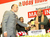 Hon'ble union home minister of India Shri Rajnath Singh Awards Galgotia Varsity: Make in India conclave