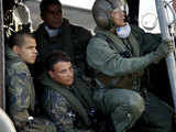 Brazilian Air Force arrives with corpses