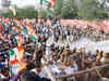 Congress stages walkout over MLAs suspension, lathicharge