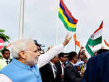 PM Narendra Modi commissions India-built Mauritian naval patrol ship