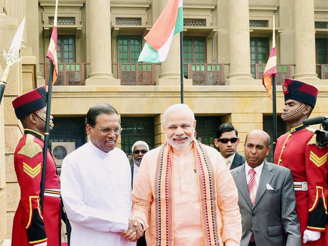 PM Modi gets a warm welcome in Sri Lanka