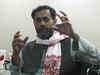 Beleaguered AAP leader Yogendra Yadav faces protest by volunteers in Haryana