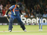 England knock champions India out of World Cup