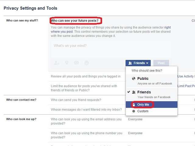 Privacy Settings and Tools