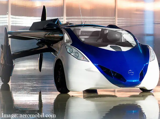 Aeromobil S Flying Car To Go On In 2017 The Economic Times The Car Is Equipped With An Autopilot And A Parachute For Emergencies Its