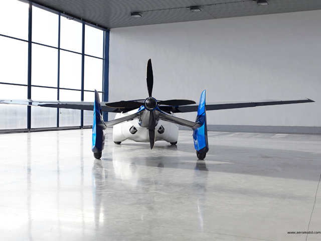 Watch: AeroMobil takes off