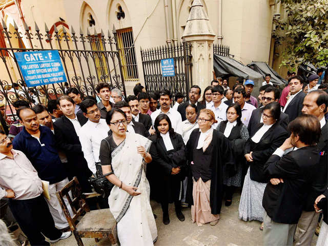 Protest against nun gangrape case