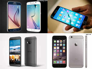 Samsung Galaxy S6, S6 edge Vs HTC One (M9) Vs Apple iPhone 6