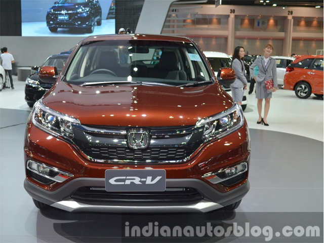 Honda brings India-bound CR-V (facelift) to the 2015 Bangkok Motor Show