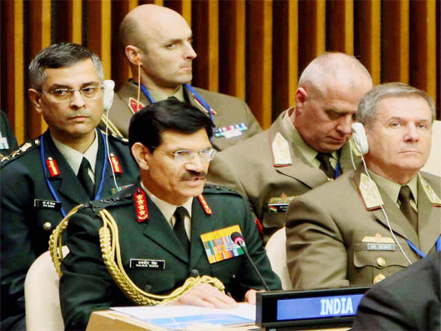 General Dalbir Singh Suhag at the UN Headquarters
