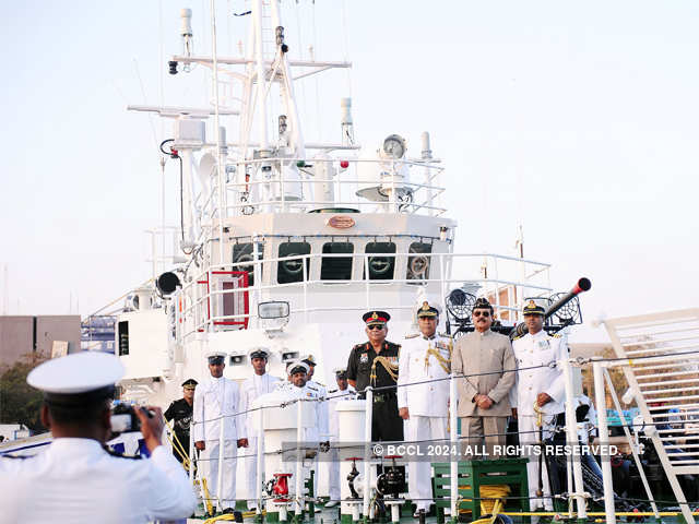 Lt Governor of Puducherry, commissioned FPV 'Anagh'