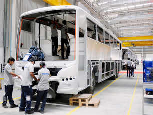 Sneak peek: Scania's new bus manufacturing facility in Bangalore