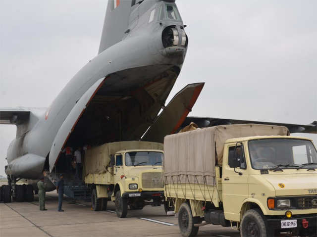 NDRF team set to deliver relief material