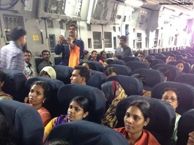IAF plane carrying 168 Indians landed in Kochi