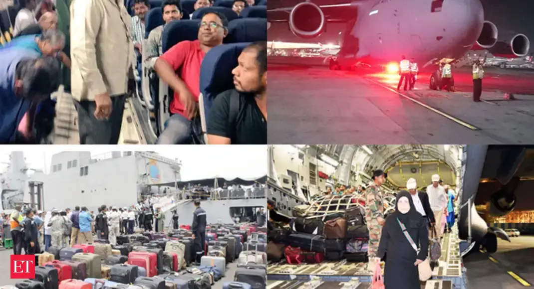 Relief - India's daring rescue: Defining images of Indians' evacuation ...