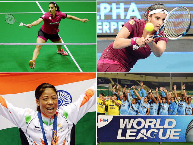 Women sportspersons who brought glory to the country