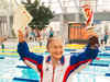 100-year-old Japanese woman sets swimming record