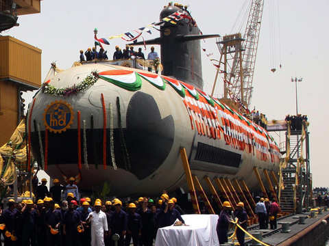 Scorpene class stealth submarine