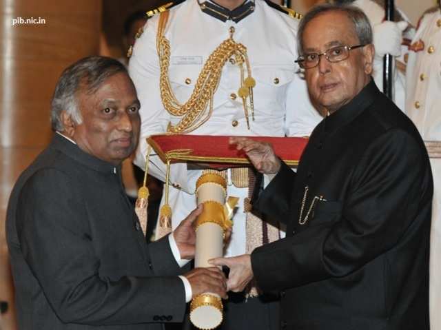 Vijay Bhatkar given the Padma Bhushan