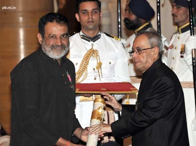 Mohandas Pai conferred with the Padma Shri Award