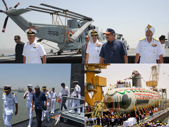 Parrikar takes stock of Navy's operational readiness