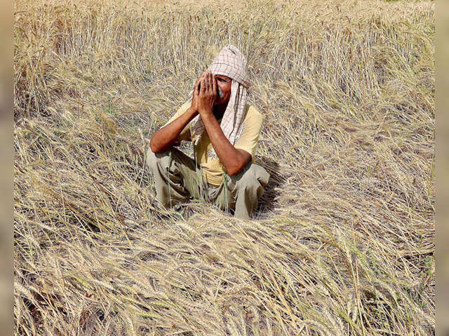 A farmer praying in Bikaner