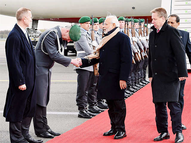 PM Modi with Chief of Department of Visits of Germany