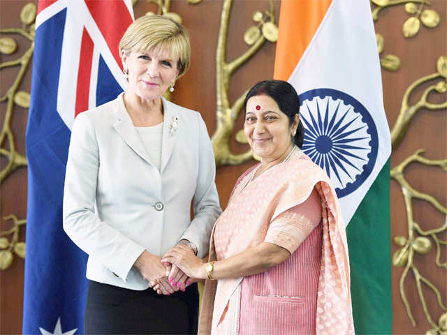 Australian Foreign Minister visits India
