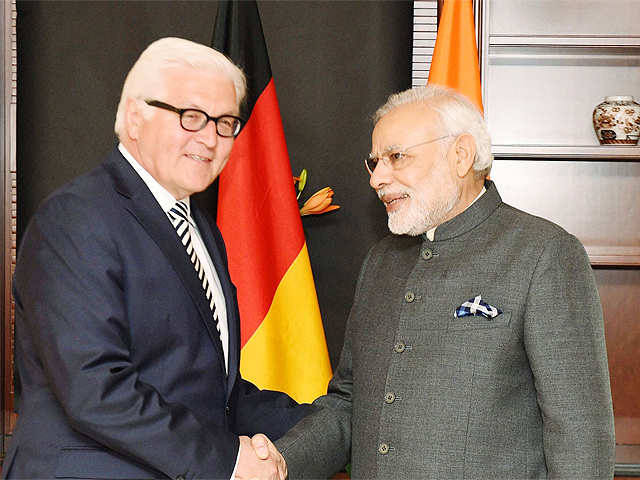 PM Modi with German Foreign Minister