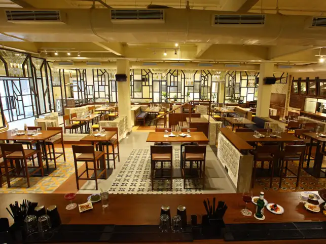 If on a drunken night out, an old Parsi bungalow found its way into the arms of a hip Brooklyn pub, the Bombay Canteen would be their love child. If on a drunken night out, an old Parsi bungalow found its way into the arms of a hip Brooklyn pub, the Bombay Canteen would be their love child.