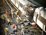 Washington DC metro line trains collide
