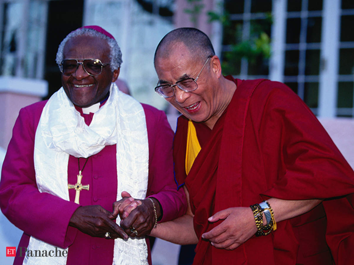 Dalai Lama, Desmond Tutu team up for happiness book - The Economic Times