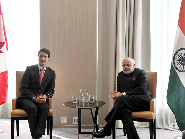PM Modi meets leader of the Liberal Party of Canada