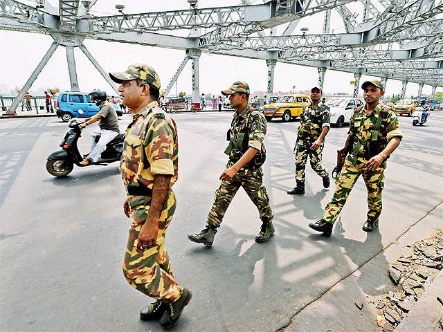 Security for civic polls in Kolkata