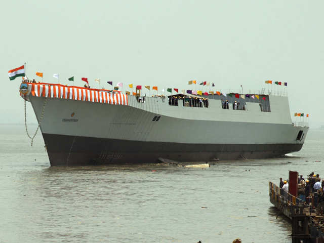 Notch Above Illustrious Predecessors Ins Visakhapatnam Indian Navy S New Stealth Destroyer The Economic Times